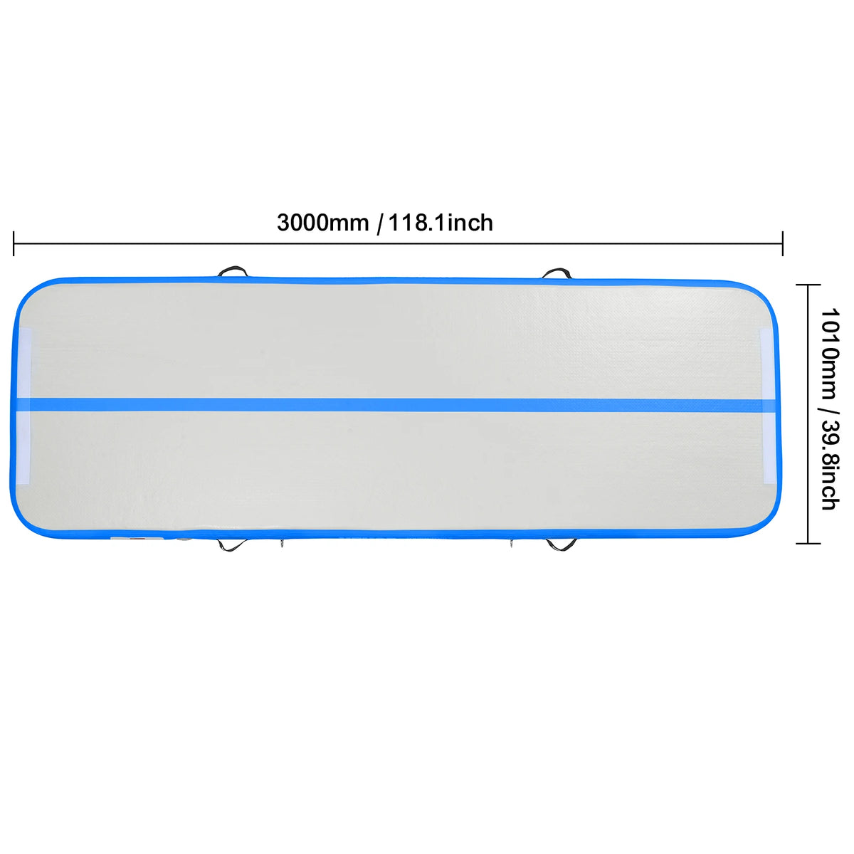10/13/16ft Gymnastics Air Mat 4inch Thickness Tumbling Mat Inflatable Gymnastics Training Mats for Home/Gym/Training
